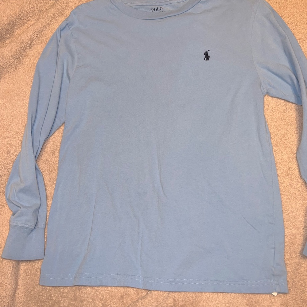 Ralph Lauren Polo, light blue, long sleeve